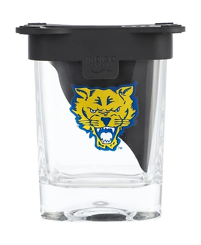 Indigo Falls Fort Valley State Wildcats 10oz. Ice Wedge Glass