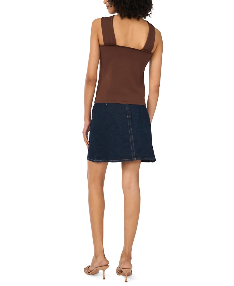 Vince Camuto Women's Metal Ring Detail Tank Top