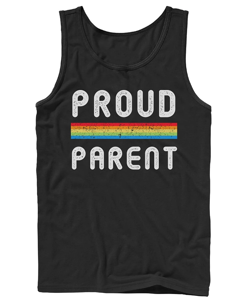 Design By Humans Men's Proud Parent Sleeveless Tank Top
