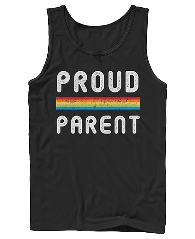 Design By Humans Men's Proud Parent Sleeveless Tank Top