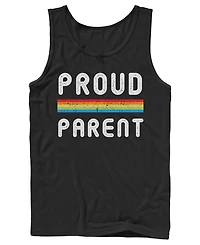 Design By Humans Men's Proud Parent Sleeveless Tank Top