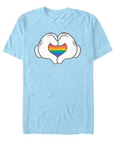 Design By Humans Men's Love Hands Short-Sleeve T-Shirt