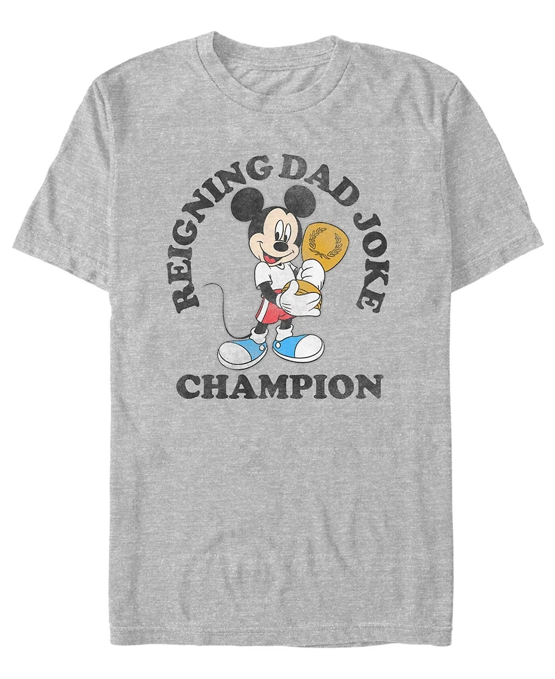 Fifth Sun Men's Dad Joke Champ Short-Sleeve T-Shirt