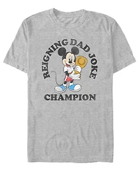 Fifth Sun Men's Dad Joke Champ Short-Sleeve T-Shirt
