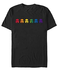 Design By Humans Men's Horizontal Helmets Short-Sleeve T-Shirt