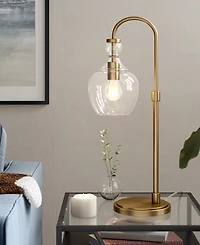 Hudson & Canal Verona 27" Metal Tall Arc Table Lamp