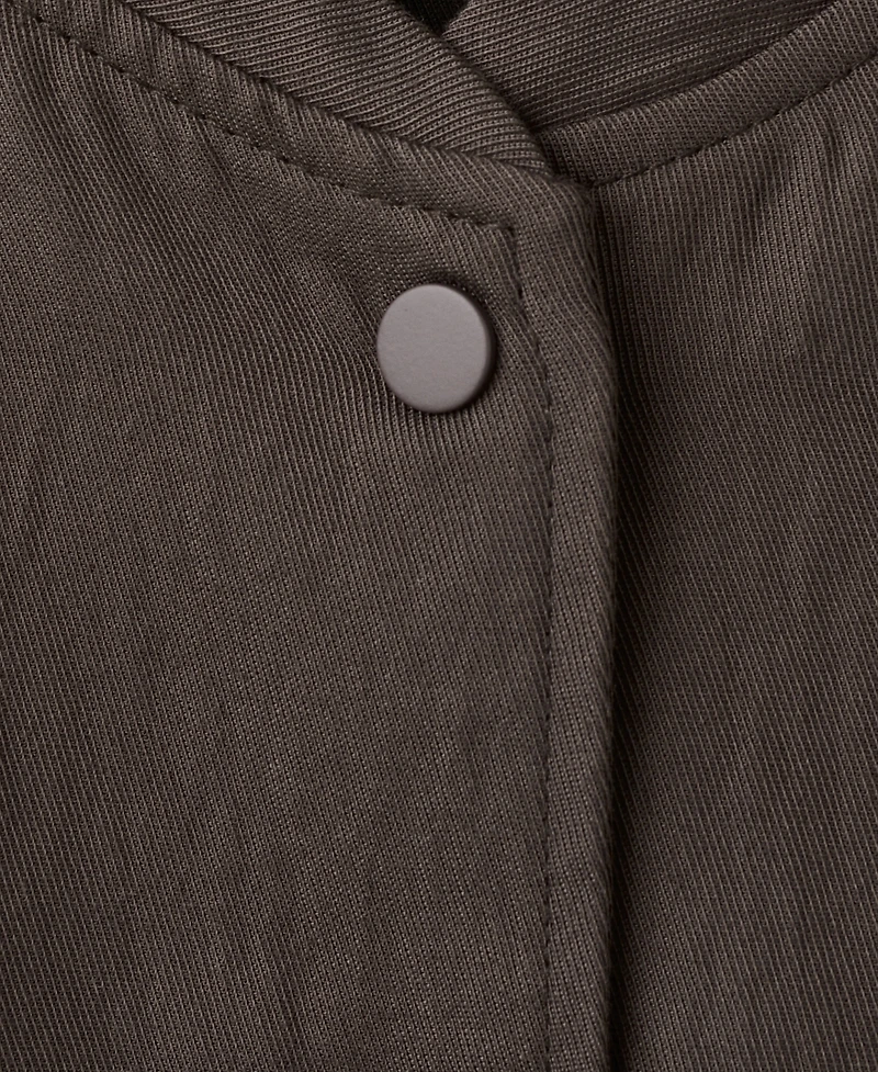 Mango Women's Lyocell Bomber Jacket