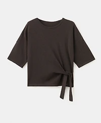 Mango Women's Bow Knit Sweater