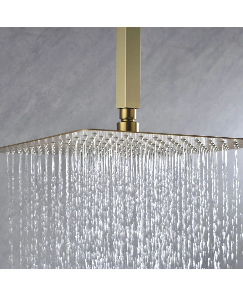 Rainsken Rain Shower Head High Pressure Rainfall Showerhead Water Saving