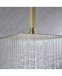 Rainsken Rain Shower Head High Pressure Rainfall Showerhead Water Saving