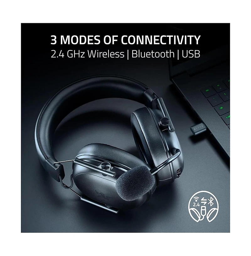 Razer BlackShark V3 X HyperSpeed Wireless Gaming Headset Low Latency Multi-Platform RZ0405420100