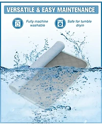 Aronkl Dog Cat Mat Self Cooling for Dogs Cats Washable Portable High Tech Fabric Breathable Summer