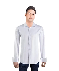 Elie Balleh Men's Slim Fit French Cuff Button-Down Shirt