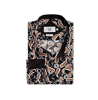 Elie Balleh Men's Slim Fit Paisley Sport Button-Down Shirt