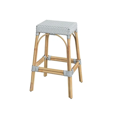 Butler Specialty Robias Rectangular Rattan 30" Bar Stool