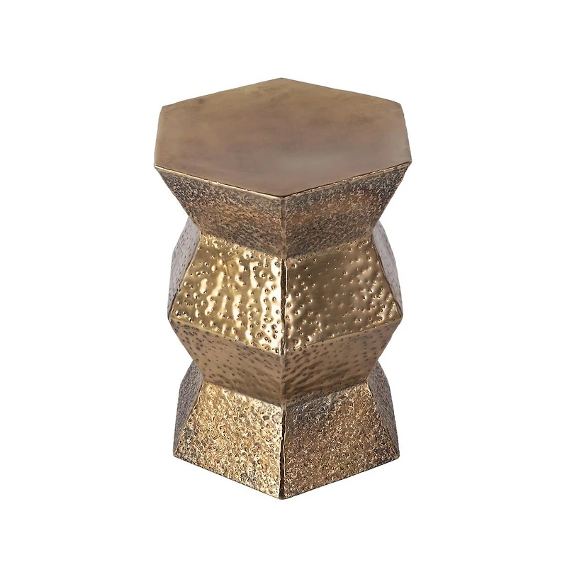 Butler Specialty Renzo 16 in. W Stainless Steel Modern End Table