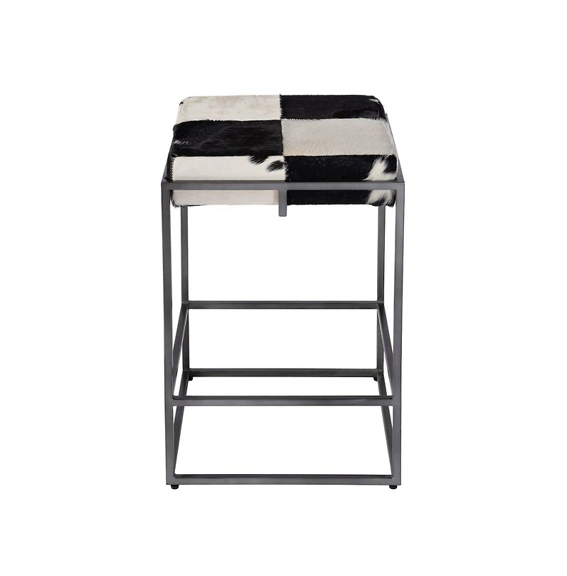 Butler Specialty Stinson 26.5" Seat Height Hair on Hide Counter Stool