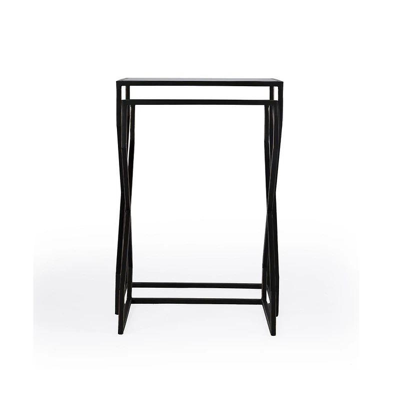 Butler Specialty Demi Modern Mirrored Nesting Tables