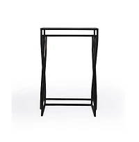 Butler Specialty Demi Modern Mirrored Nesting Tables
