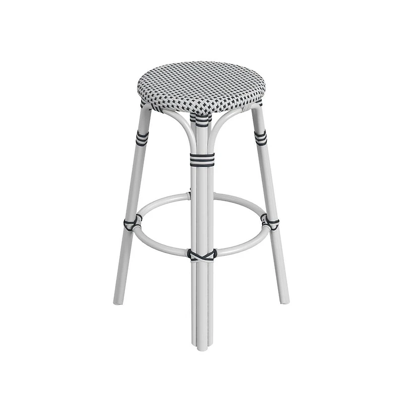 Butler Specialty Tobias Round Rattan 30" Bar Stool