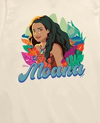 Moana Toddler Boys' 2T-5T Live Action Florals Short-Sleeve T-Shirt