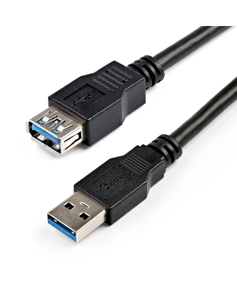 StarTech.com 2meter / 6.56' SuperSpeed Usb 3.0 Extension Cable with 9 Pin Usb 3.0 A Male to Female Connector, 24/28 Awg