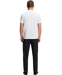 Boss by Hugo Men's Printed Pattern Cotton-Pique Polo Shirt