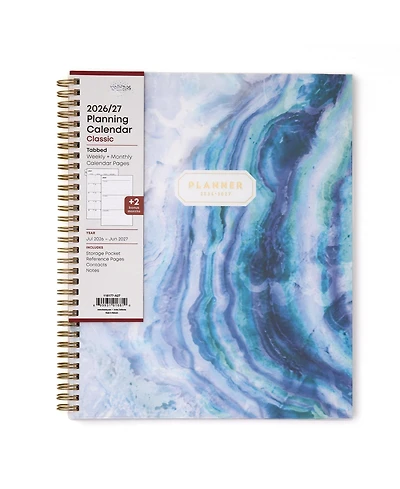 Gnuadz Gemma Academic Planner 2026-2027 Weekly Monthly Wirebound