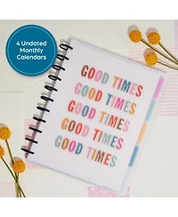 Gnuadz Undated Monthly Notebook Magic Theme