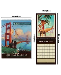 Gnuadz National Park Wall Calendar Scenic Artwork 12 Month Hanging Planner