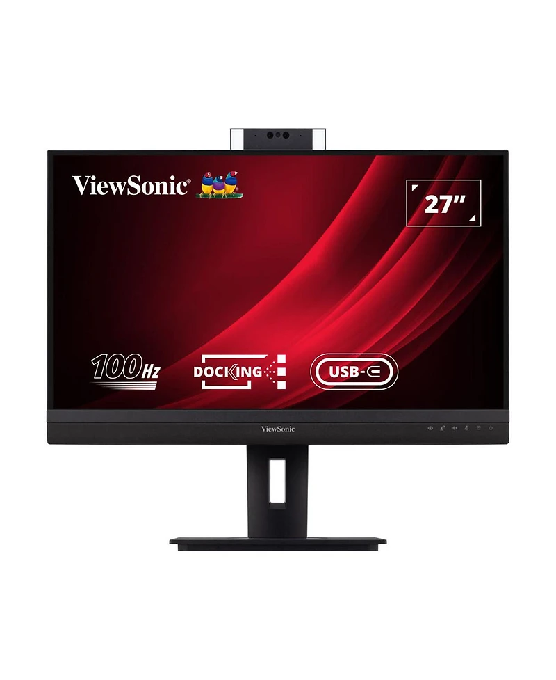 ViewSonic VG2757V-2K 27" 16:9 Wqhd 100Hz Usb-c Video Conferencing Ips Led Monitor