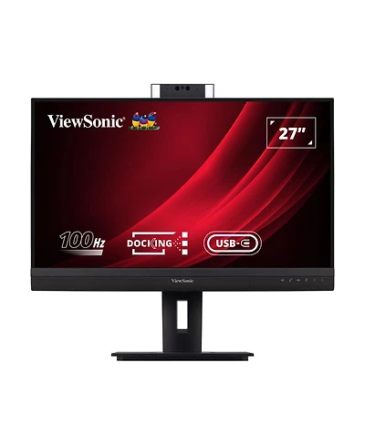 ViewSonic VG2757V-2K 27" 16:9 Wqhd 100Hz Usb-c Video Conferencing Ips Led Monitor