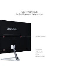 ViewSonic VX3276-mhd 31.5 inch 16:9 Full Hd Ips Wled Monitor
