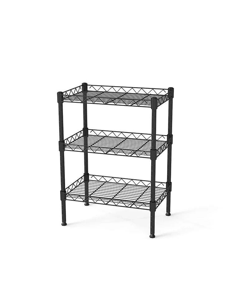 Streamdale Furniture 3-Tier Adjustable Metal Storage Rack