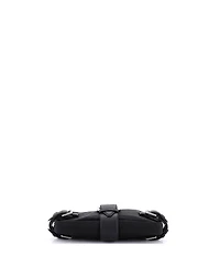 Pre-Owned Bottega Veneta Buckle Shoulder Bag Nylon with Leather