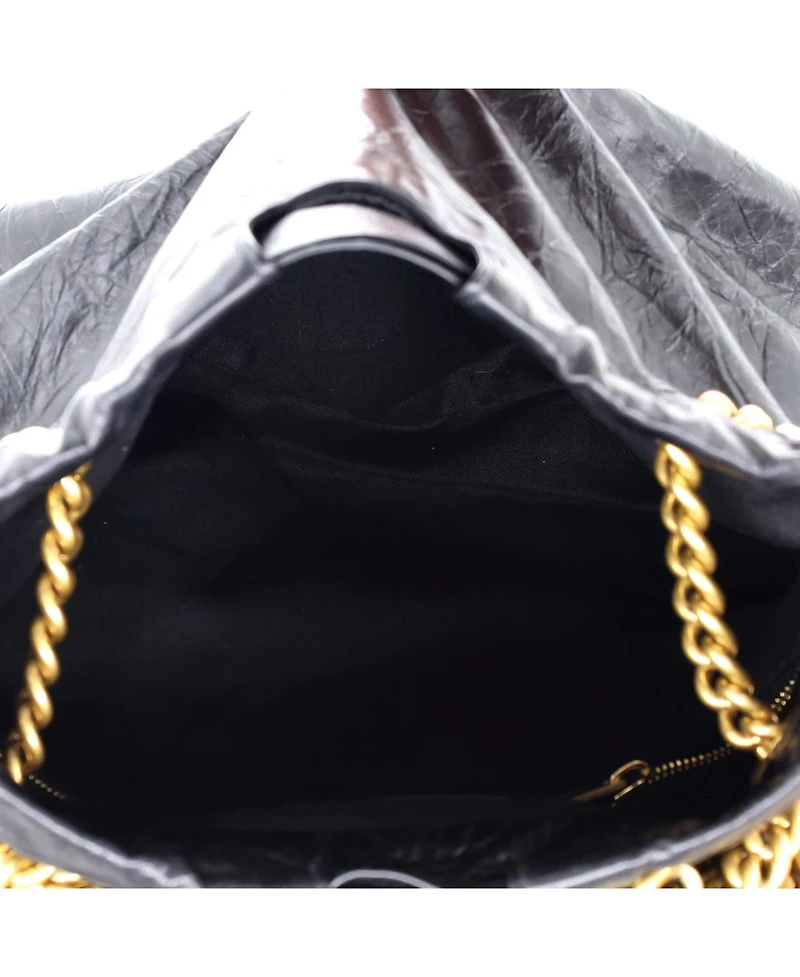 Pre-Owned Balenciaga Small Crush Chain Tote Leather