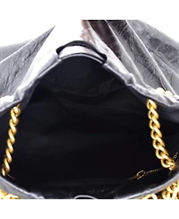 Pre-Owned Balenciaga Small Crush Chain Tote Leather