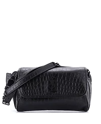 Pre-Owned Saint Laurent Niki Body Bag Embossed Leather