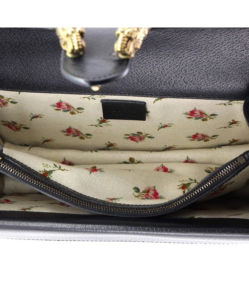 Pre-Owned Gucci Small Web Dionysus Bag Leather