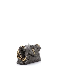 Pre-Owned Saint Laurent Small Loulou Puffer Shoulder Bag Quilted Leather