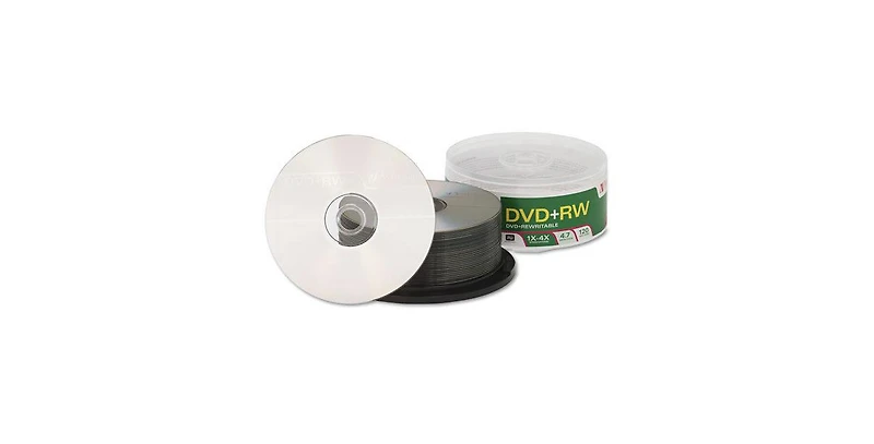 Verbatim 94834 4.7 Gb 4x Dvd Rw Rewritable Disc - 30 Pack