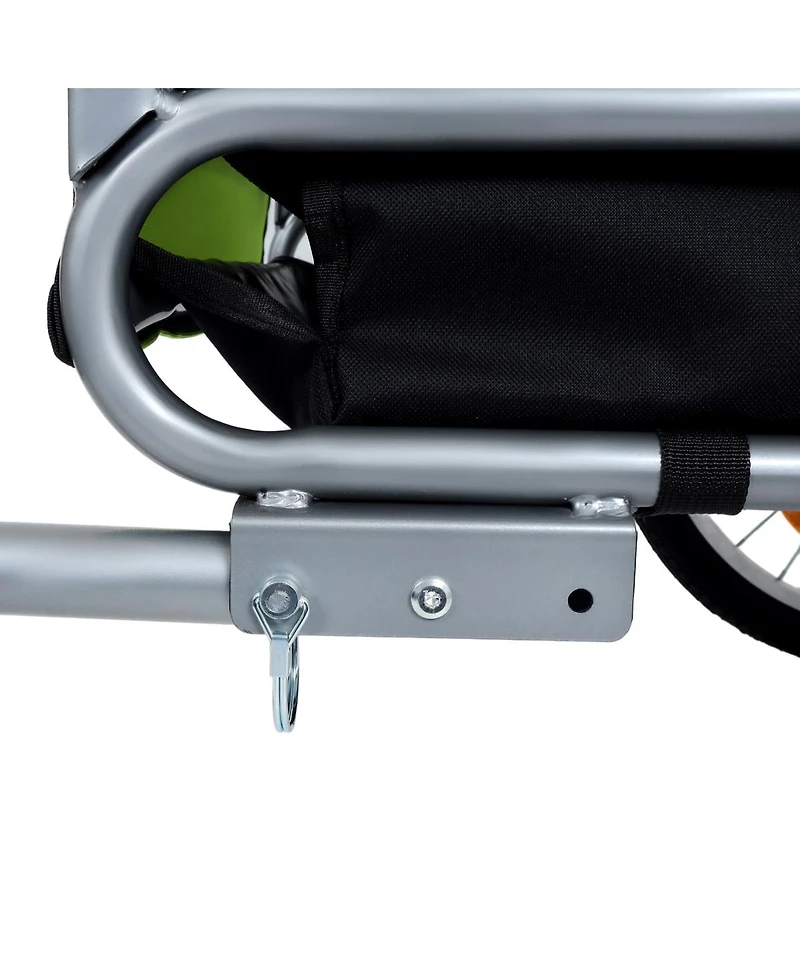 Streamdale Furniture Large Folding Dog Bike Trailer Capacity All-Terrain Pet Carrier