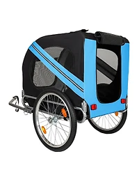 Streamdale Large Folding Pet Bike Trailer Capacity All-Terrain Carrier