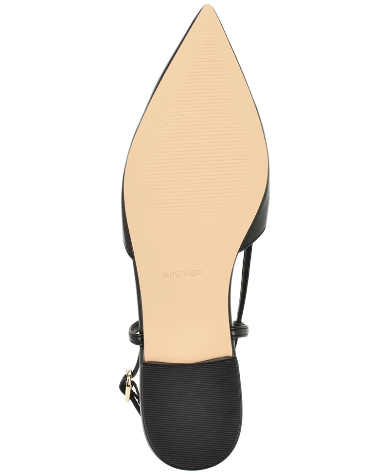 Nine West Women's Harra Cutout Slingback Dress Flats