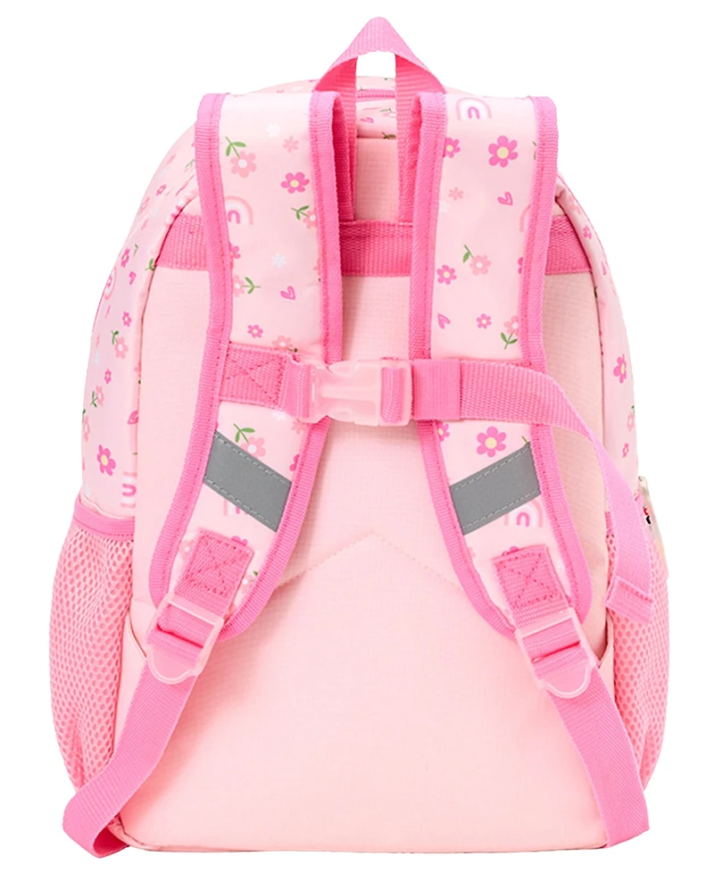 Biz & Bean Toddler Girls' Daisy Preschool Backpack and Lunch Bag, 2-Piece Set