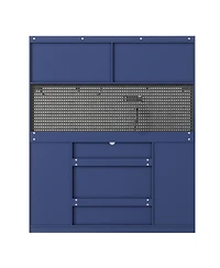 Streamdale Furniture 63'' W Freestanding Buffet with Hutch, Coffee Bar Storage Cabinet