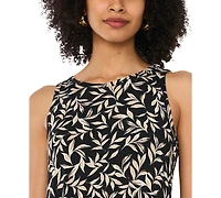 Vince Camuto Women's Crewneck Sleeveless Maxi Dress