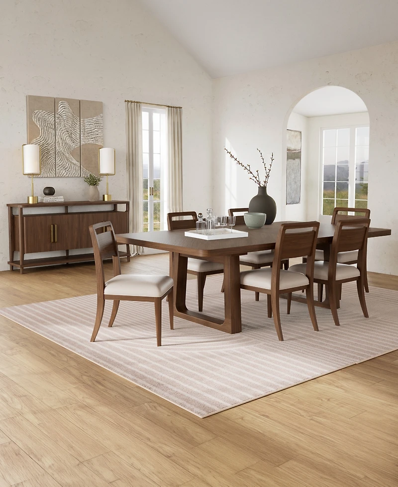 Amelie 30" Wood Rectangle Dining Table
