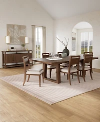 Amelie 30" Wood Rectangle Dining Table