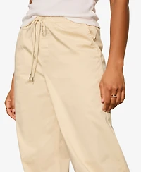 Sanctuary Women's Cropped Balloon Leg Pull-On Pants